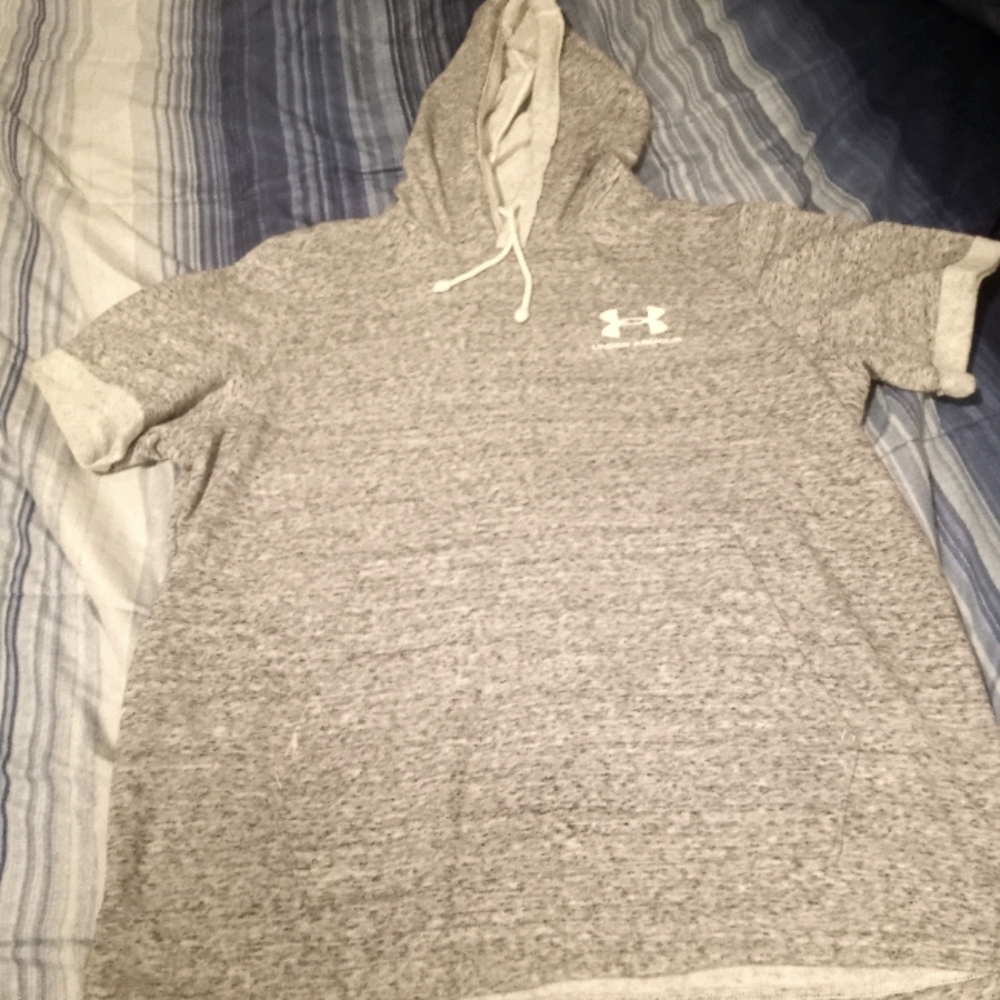 Under Armour short sleeve hoodie